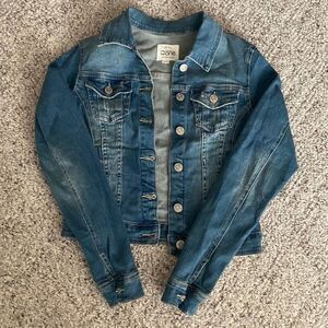 WAREHOUSE ONE DISTRESSED JEAN JACKET